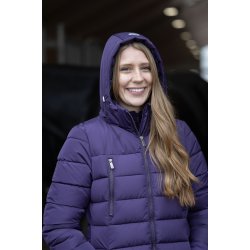Equipage Candice 2.0 Lang Ridejakke - Purple Pennant