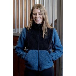 Equipage Arizona Cardigan - Majolica Blue