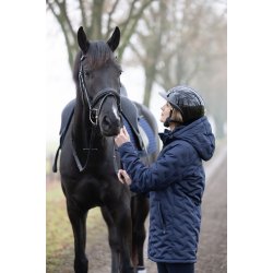 Equipage Valeska Vinterridejakke - Navy