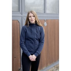 Equipage Abigail Hoodie med Lynl�s - Navy