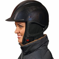 EQUIPAGE Hjelmhue m/fleece sort, onesize