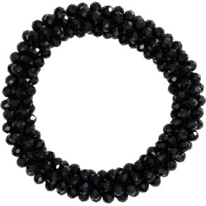 EQUIPAGE SAYLENE Elastik med sten. Sort