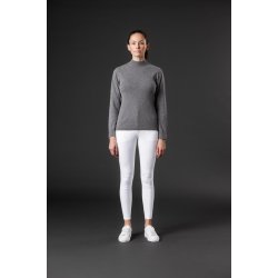CATAGO AVA Mohair strik pullover. Grey Melange