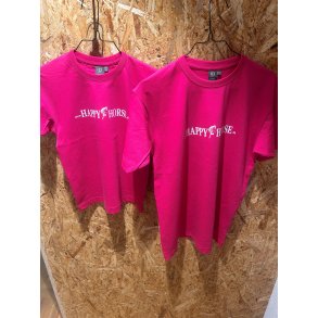 HAPPY HORSE Hobby Horse T-shirt. Pink