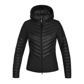 Kingsland Classic Hybrid Ridejakke Med H�tte. Sort