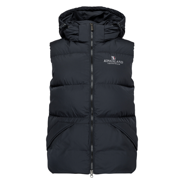 Kingsland Classic Unisex Ridevest med dunfyld. Navy