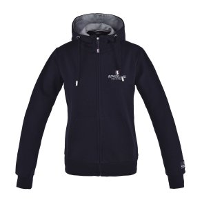 KINGSLAND CLASSIC Unisex Hoodie med lynl�s. Navy