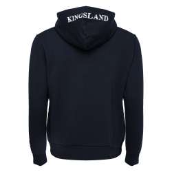 KINGSLAND CLASSIC Unisex Hoodie med lynl�s. Navy