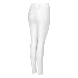 KINGSLAND CLASSIC KAYA Fuld-grip ridebukser. Dame. Hvid