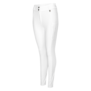 KINGSLAND CLASSIC KAYA Fuld-grip ridebukser. Dame. Hvid