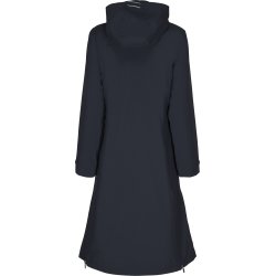 EQUIPAGE HEAVEN Lang regnfrakke. Navy