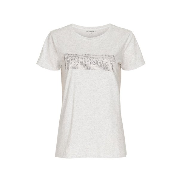 EQ HARMONY T-Shirt. Light Grey Melange