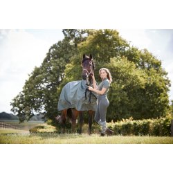 EQUIPAGE HASTY T-shirt med  lynls. Forest