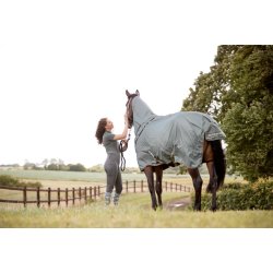 EQUIPAGE HASTY T-shirt med  lynls. Forest