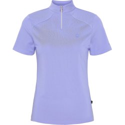 EQUIPAGE HASTY T-shirt med  lynls. Jacaranda Blue