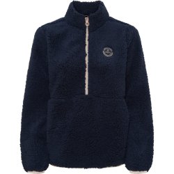 EQUIPAGE JOELLE Teddy fleecetrje. Navy
