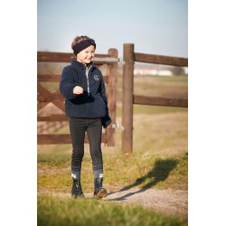 EQUIPAGE KIDS JOELLE teddy fleecetrje. Navy