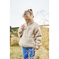 EQUIPAGE TEEN JOELLE Teddy fleecetrje. Beige