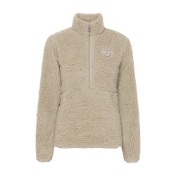 EQUIPAGE TEEN JOELLE Teddy fleecetrje. Beige