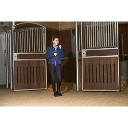 EQUIPAGE CERINA Zip 2.0. Vinterstvler med lynls. Sort