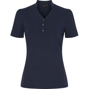 EQUIPAGE JOSIE Kortrmet T-shirt. Navy