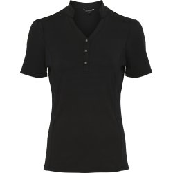 EQUIPAGE JOSIE Kortrmet T-shirt. Sort