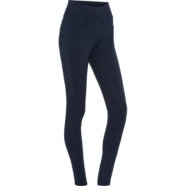 EQUIPAGE KALEA Ridetights med full grip. Navy