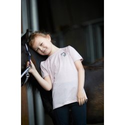 EQUIPAGE KIDS KARA Kortrmet T-shirt. Ballerina Pink