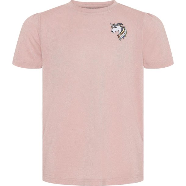 EQUIPAGE KIDS KARA Kortrmet T-shirt. Ballerina Pink
