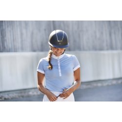 EQUIPAGE KAIA ridehjelm med bred skygge