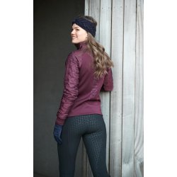 EQUIPAGE LEONI Ridebukser med fuld grip. Sort