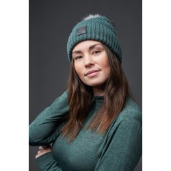 EQUIPAGE LIRA Glitter hue. Darkest Spruce/flaskegrn