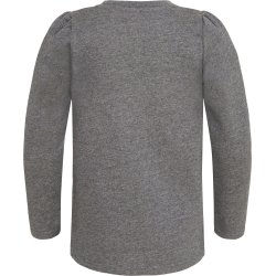 EQUIPAGE KIDS LINDA Langrmet bluse. Grey Melange