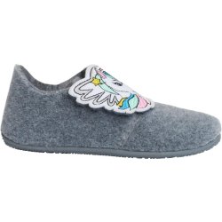 EQUIPAGE KIDS LARA Hjemmesko. Grey Melange
