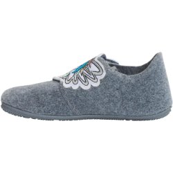 EQUIPAGE KIDS LARA Hjemmesko. Grey Melange