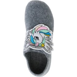 EQUIPAGE KIDS LARA Hjemmesko. Grey Melange