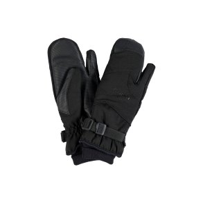 EQUIPAGE LUCINDA 3-finger vanter. Sort