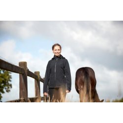 EQUIPAGE MARLOW Letvgtsvindjakke. Sort