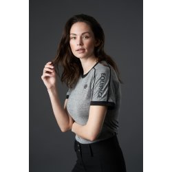 EQUIPAGE MELISSA Kortrmet T-shirt. Gr Melange