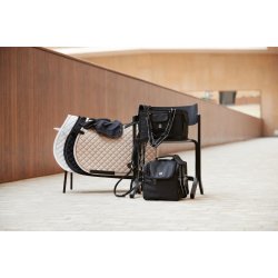 EQUIPAGE SQUARED Strigletaske. Sort