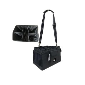 EQUIPAGE SQUARED Strigletaske. Sort