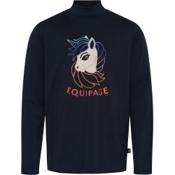 EQUIPAGE KIDS VELLA Lngrmet ridetrje. Navy