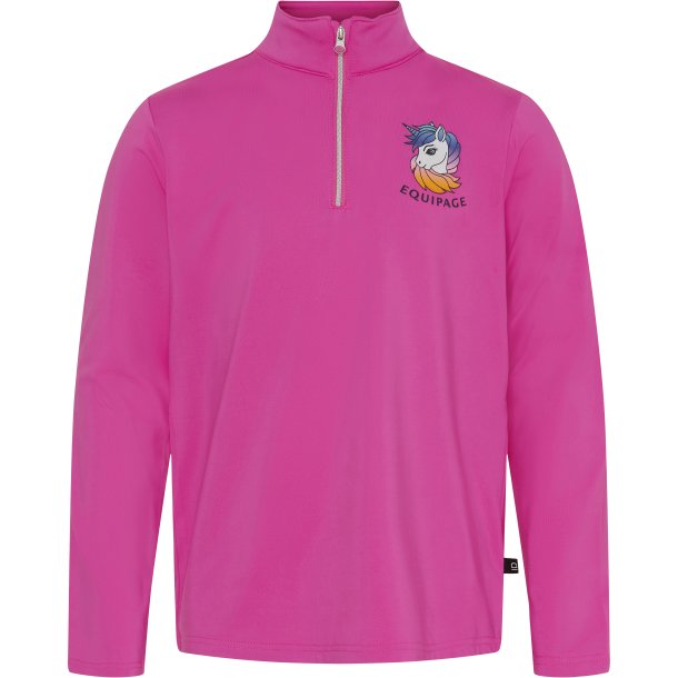 EQUIPAGE KIDS VALENTINA Lngrmet ridetrje. Phlox Pink