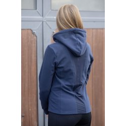 Equipage Abigail Hoodie med Lynl�s - Navy