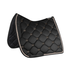 WALDHAUSEN VALENCIA Sadelunderlag. Sort/Rosegold