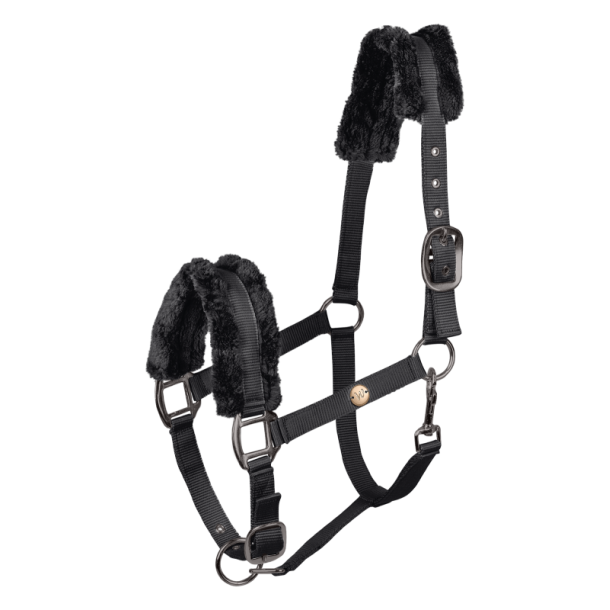 WALDHAUSEN MODERN ROS� Plysgrime. Sort/gr�