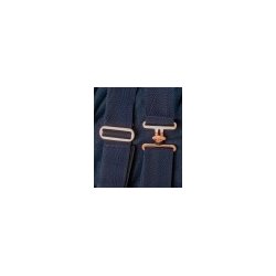 WALDHAUSEN MODERN ROS Fleecedkken. Navy