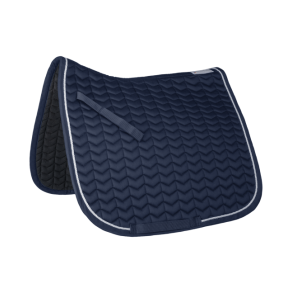 WALDHAUSEN CLASSIC Sadelunderlag. Navy/hvid
