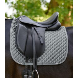 WALDHAUSEN FELIX GLAM Sadelunderlag. Chrome Grey