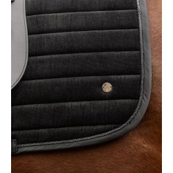 WALDHAUSEN ST. GALLEN Sadelunderlag. Sort